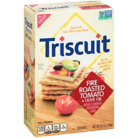 Fire Roasted Tomato & Olive Oil Crackers V30718