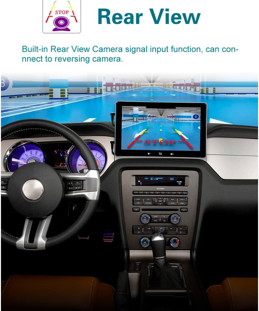 7 Inch Touchscreen Monitor with Bluetooth Car Stereo O33530