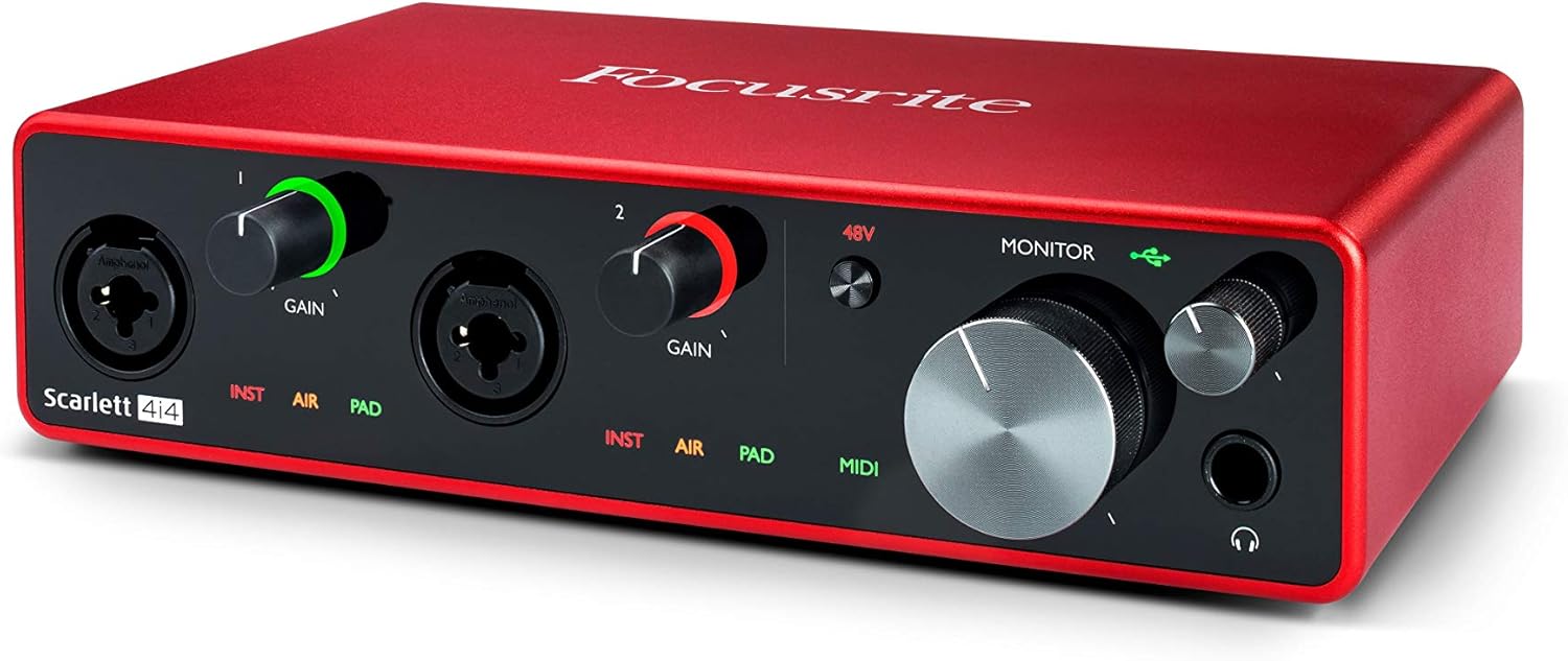 4x4 USB Audio Interface T209918