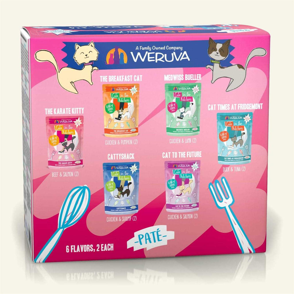Variety Cat Food Pouches O25214