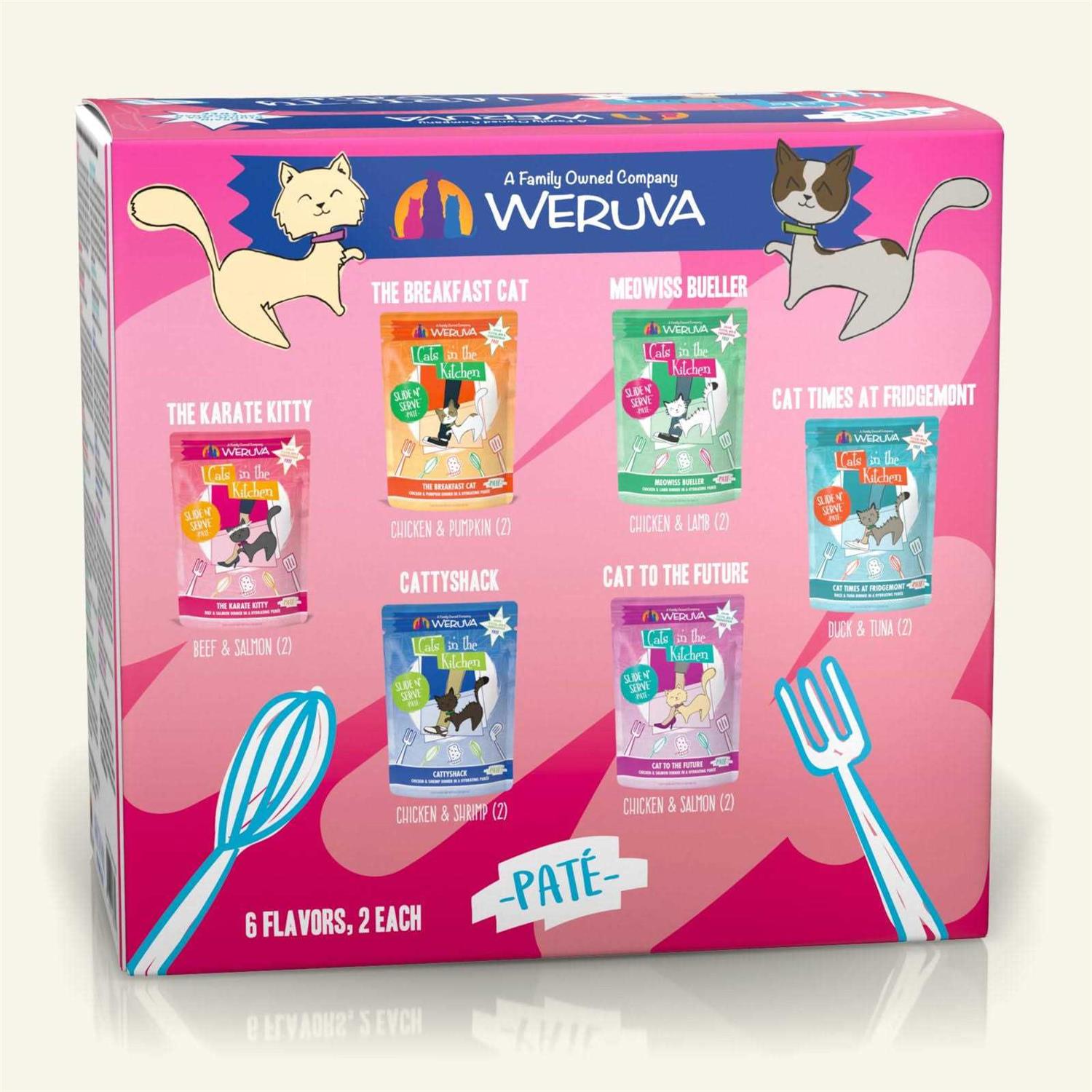 Variety Cat Food Pouches O25214