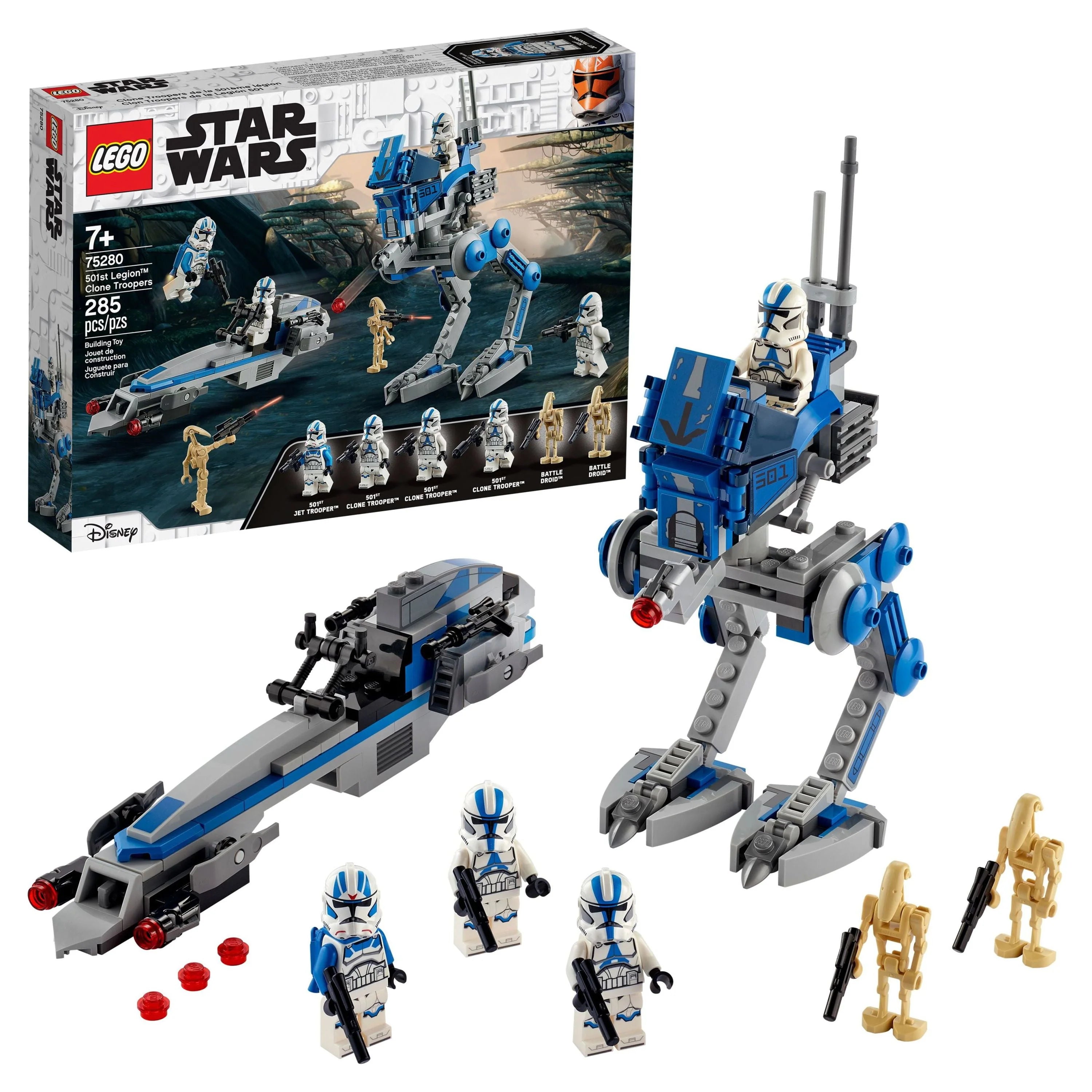 501st Legion Clone Troopers Building Toy (285 Pieces) M168119