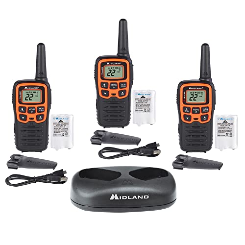 Black/Orange FRS Two Way Radio 2 Pack V244