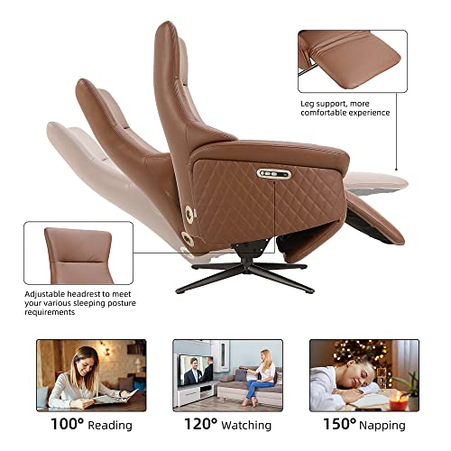 Grey Power Recliner Chair with 2 Motors R40241