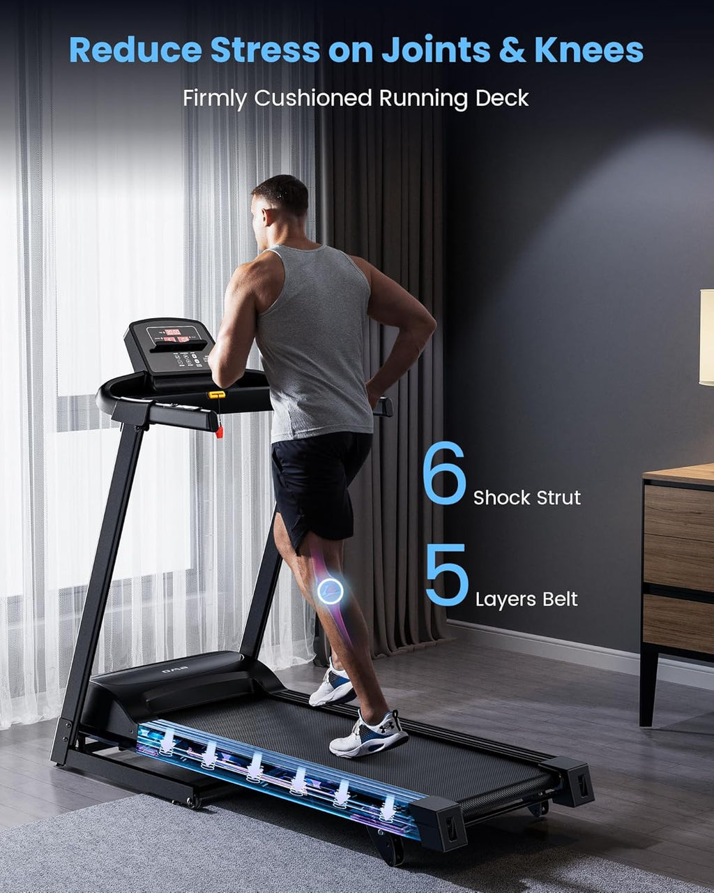 6% Incline Treadmill with Wide Belt, 3.0 hp K9820