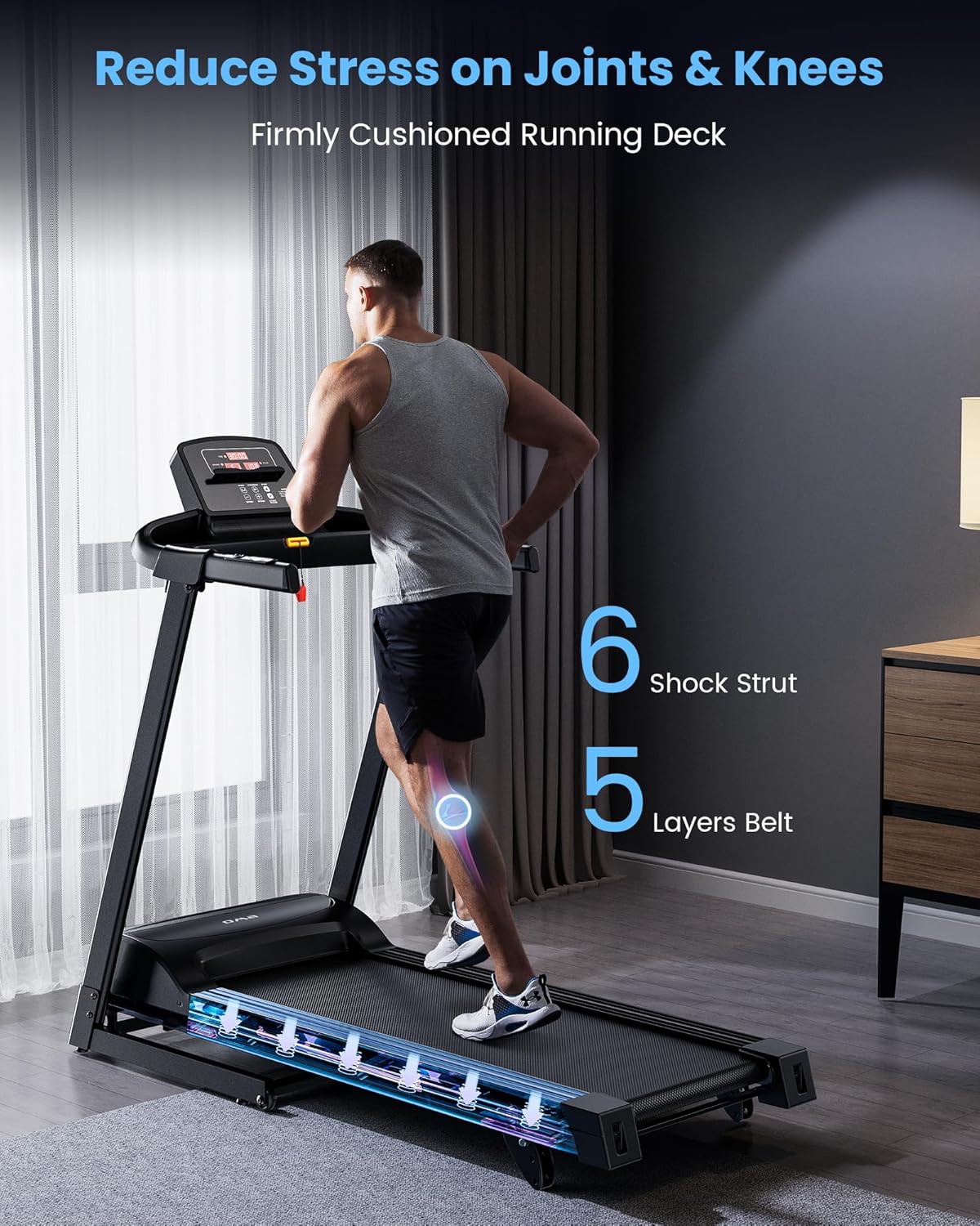 6% Incline Treadmill with Wide Belt, 3.0 hp K9820