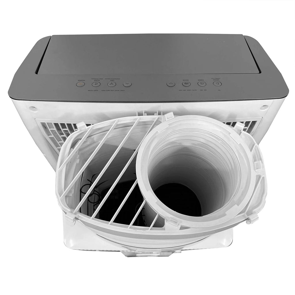 14,000 BTU Dual Hose AC, Heater, Dehumidifier, Fan L97457