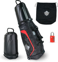 Golf Travel Bag with Hard Case Top and TSA Lock D137905