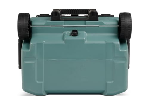 52Qt Wheeled Cooler Insulated Hard Shell Ice Chest T452401