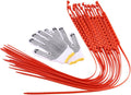 20pcs Nylon Anti Skid Tire Chains with Gloves D84118
