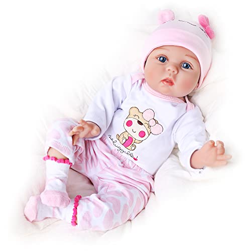 16 Inches Realistic Soft Vinyl Newborn Baby Doll V54729